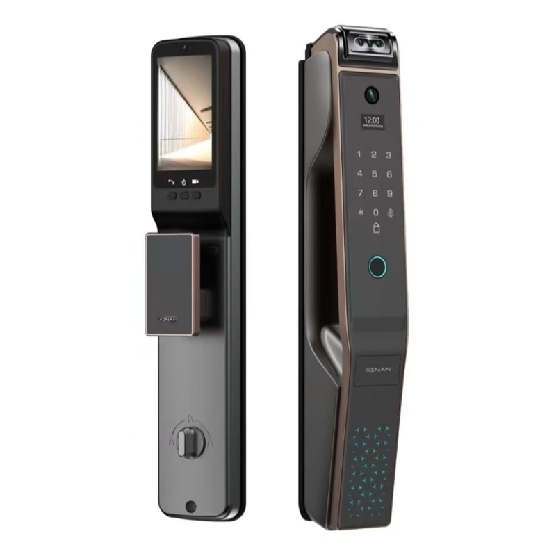 Ausaulio V20人臉識別自動調節攝像角度掌靜脈智能自動門鎖 (DL-V20)