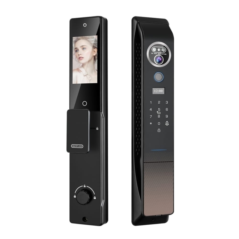 Ausaulio V8Pro 掌靜脈人臉識別全能型三攝像智能自動門鎖 (DL-V8P)