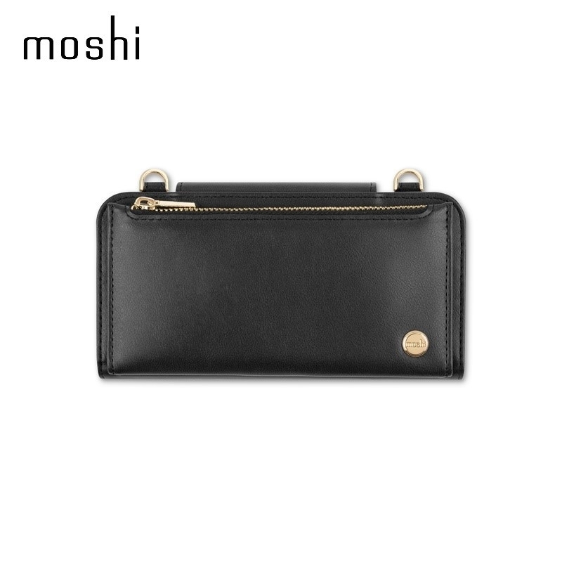 MOSHI SnapTo™ Crossbody Wallet  Jet Black (99MO095009)