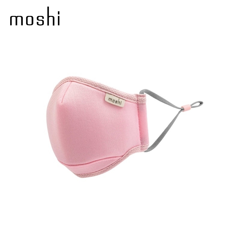 MOSHI - OmniGuard Kids Mask with 3 replaceable Nanohedron filters - Blossom Pink (99MO126301)