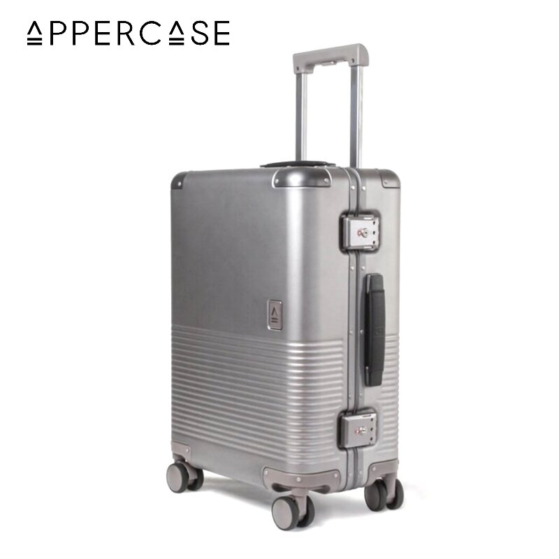 APPERCASE - ALUCASE - Ultimate Aluminium Suitcases 20'' - Titanium (0155020009)
