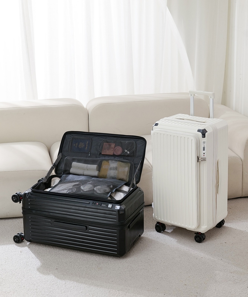 Ausaulio澳絲 前揭蓋式大容量行李箱旅行拖喼 (1036)